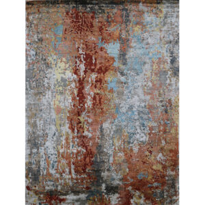 SOLEIL Hand Knotted Carpet - 4'0 X 5'11 FT