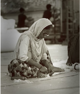 BIMLA KUMARI – OUR OLDEST LOOM WEAVER