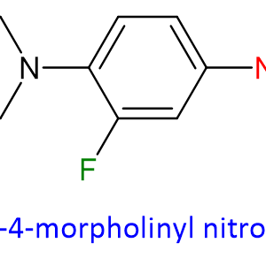 Chemical Structure of Linezolid 3-Fluoro-4-Morpholinyl Nitrobenzene , 2689-39-6