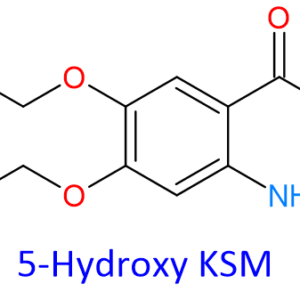 Chemical Structure of Erlotinib 5-Hydroxy KSM