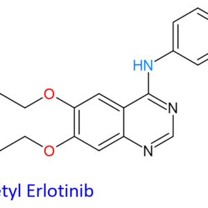 Chemical Structure of Acetyl Erlotinib ,1354727-63-1