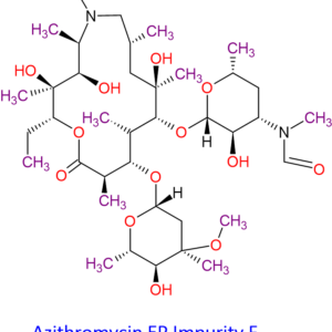Chemical Structure of Azithromycin Impurity-F , 612069-28-0