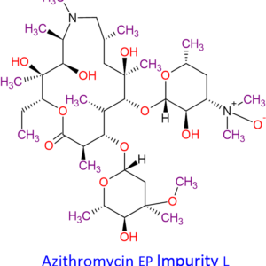 Chemical Structure of Azithromycin Impurity-L , 90503-06-3