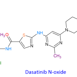 Chemical Structure of Dasatinib N-Oxide , 910297-52-8