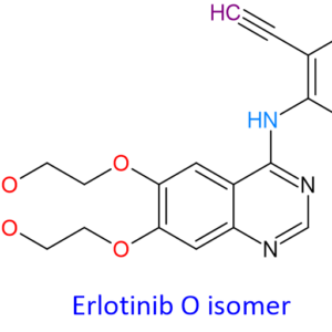 Chemical Structure of Erlotinib O Isomer