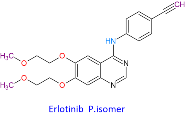 Chemical Structure of Erlotinib P.Isomer , 1029721-32-1