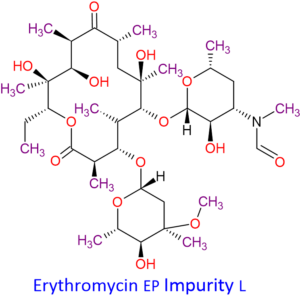 Chemical Structure of Erythromycin Impurity-L , 127955-44-6