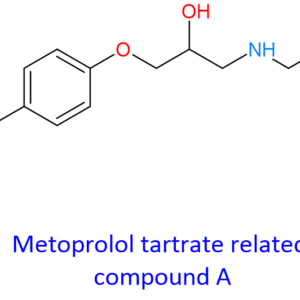 Chemical Structure of Metoprolol Tartrate Related Compound A , 109632-08-8