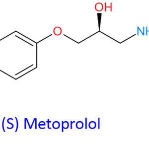 Chemical Structure of (S) Metoprolol , 81024-42-2