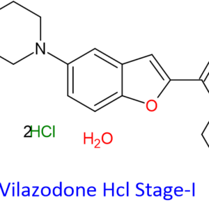 Chemical Structure of Vilazodone Hcl Stage-I
