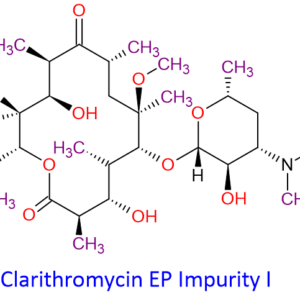 Chemical Structure of Clarithromycin EP Impurity I 118058-74-5
