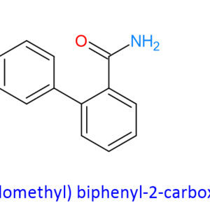 Chemical Structure of 4′-(Azidomethyl) Biphenyl-2-Carboxamide