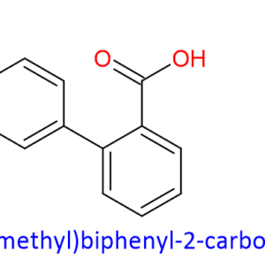 Chemical Structure of 4′-(Azidomethyl)Biphenyl-2-Carboxylic Acid