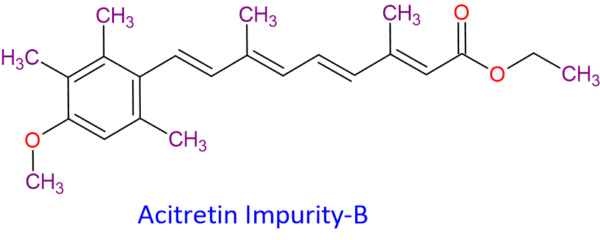 Chemical Structure of "Acitretin Impurity-B 54350-48-0 "