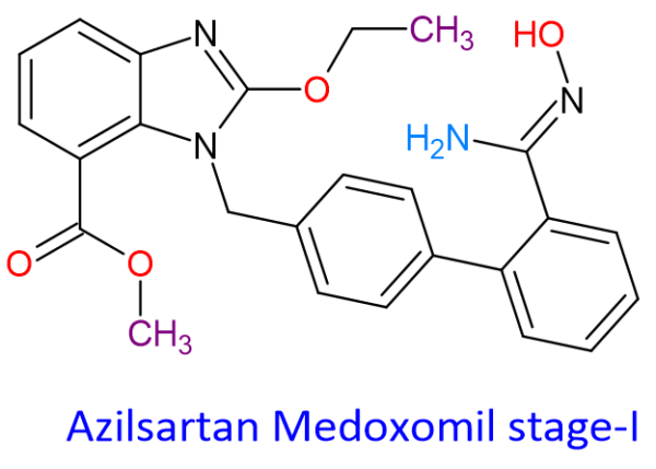 Chemical Structure of "Azilsartan Medoxomil Stage-I 147403-65-4