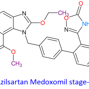 Chemical Structure of Azilsartan Medoxomil Stage-II 147403-52-9
