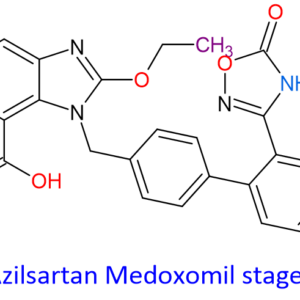 Chemical Structure of "Azilsartan Medoxomil Stage-III 147403-03-0 "