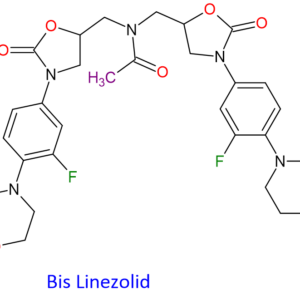 Chemical Structure of Bis Linezolid 908143-04-4