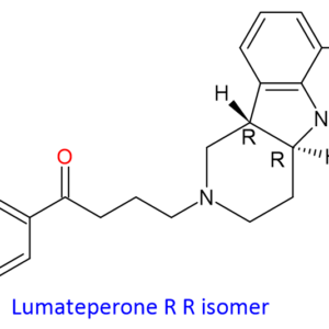 Chemical Structure of Lumateperone R R Isomer 1576240-16-8