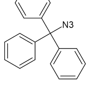 Chemical Structure of Trityl Azide 14309-25-2