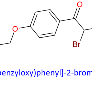 Chemical Structure of 1-[4-(Benzyloxy)Phenyl]-2-Bromopropan-1-One 35081-45-9