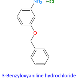 Chemical Structure of 3-Benzyloxyaniline Hydrochloride 81499-33-4