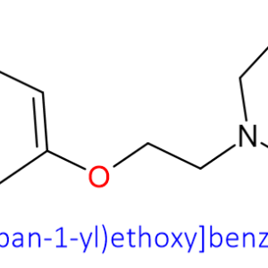 Chemical Structure of 4-[2-(Azepan-1-Yl)Ethoxy]Benzaldehyde 223251-09-0