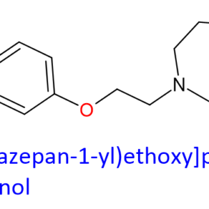 Chemical Structure of "{4-[2-(Azepan-1-Yl)Ethoxy]Phenyl}Methanol 223251-16-9 "