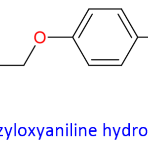 Chemical Structure of 4-Benzyloxyaniline Hydrochloride 51388-20-6