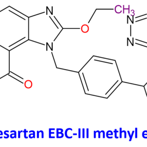 Chemical Structure of Candesartan EBC-III Methyl Ester