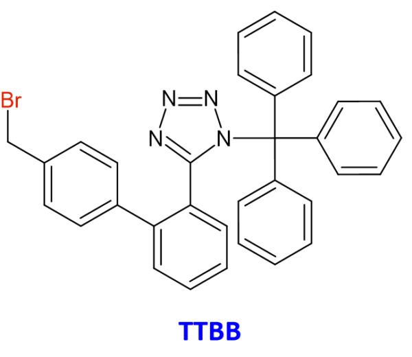 Chemical Structure of TTBB 124750-51-2