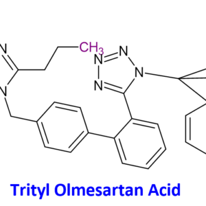 Chemical Structure of Trityl Olmesartan Acid 761404-85-7