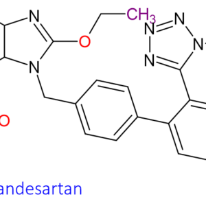 Chemical Structure of Trityl Candesartan 139481-72-4