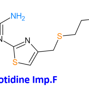 Chemical Structure Famotidine Imp.F Chemical Molecular Formula C8H12N4O2S2