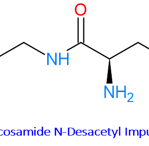 Chemical Structure of Lacosamide N-Desacetyl Impurity , CAS NO. 196601-69-1