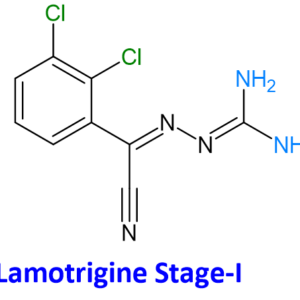 Chemical Structure of Lamotrigine Stage-I , CAS NO. 84689-20-3