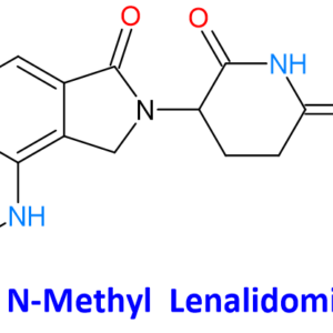 Chemical Structure of N-Methyl Lenalidomide , CAS NO. 2197421-58-0