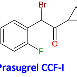 Chemical Structure of Prasugrel CCF-I , CAS NO. 204205-33-4