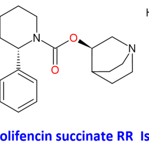Chemical Structure of Solifencin Succinate RR Isomer, CAS NO. 862207-70-3