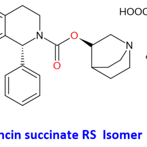 Chemical Structure of Solifencin Succinate RS Isomer, CAS NO. 1262506-09-1