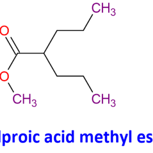 Chemical Structure of Valproic Acid Methyl Ester CAS NO. 22632-59-3