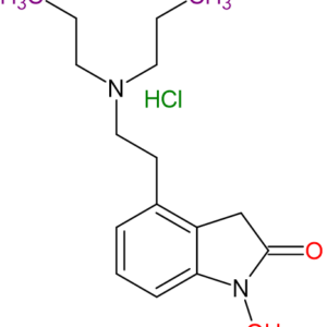 Chemical Structure of N-Hydroxy Ropinirol Hydrochloride Molecular Formula C16H25ClN2O2