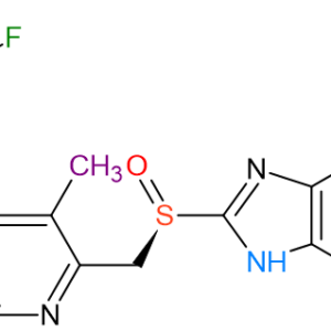 Chemical Structure of Dexlansoprazole Molecular Formula C16H14F3N3O2S