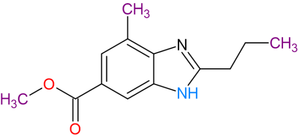 Methyl 4-methyl-2-propyl-1H-benzimidazole-6-carboxylate