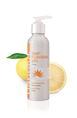 natural organic deep cleansing gel