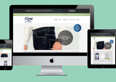 D Loop Jeans Website