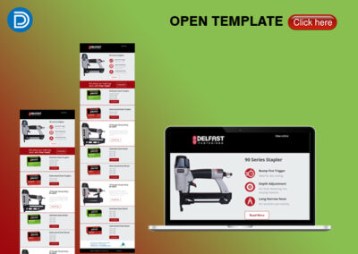 Email Template For Industrial Products