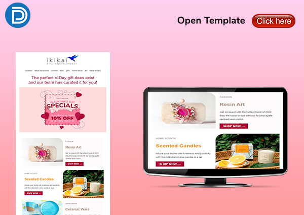 Valentine Day Special Email Template