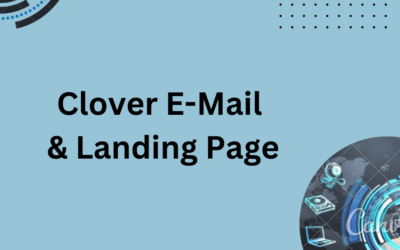 Clover Email and Landing Page